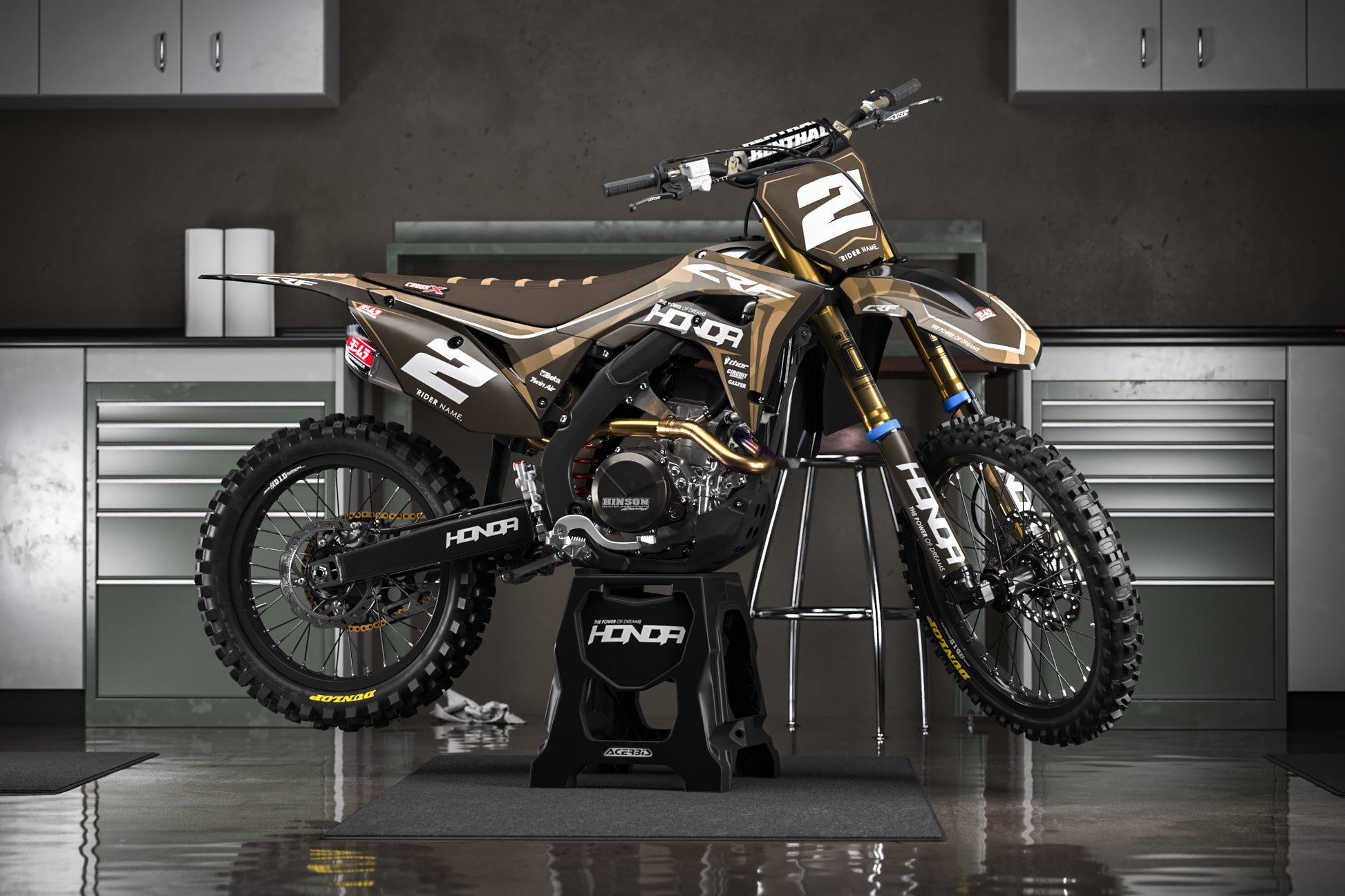 Honda Lightning Brown MX