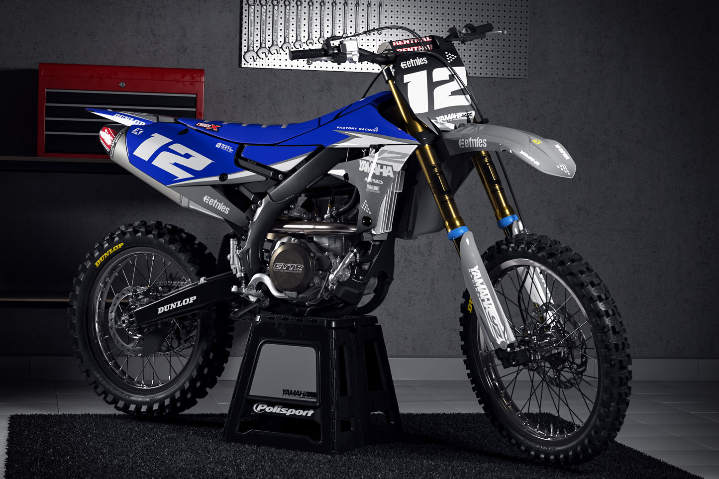 Yamaha Vendetta Grey MX